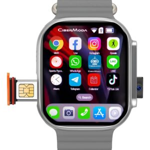 Smartwatch 4G con Cámara y GPS 🚀 - Reloj Inteligente Funcional como Teléfono, Android, Pantalla Táctil y Monitoreo de Salud.