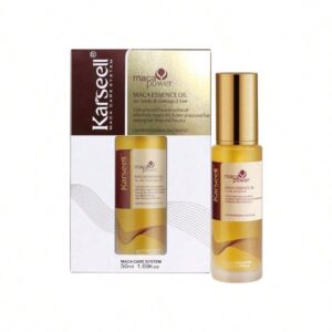 Aceite de Maca Karseell 50ml Reparador Capilar ✨ - Sérum de Maca para Cabello Seco, Dañado, Teñido, con Frizz y Puntas Abiertas.