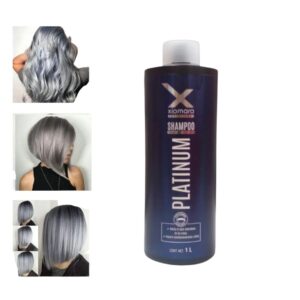 Shampoo Matizador Xiomara Platinum 1L Profesional