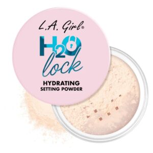 L.A. Girl H2O Lock Polvo Fijador Hidratante Transparente - Sella Maquillaje y Controla Brillo 10g